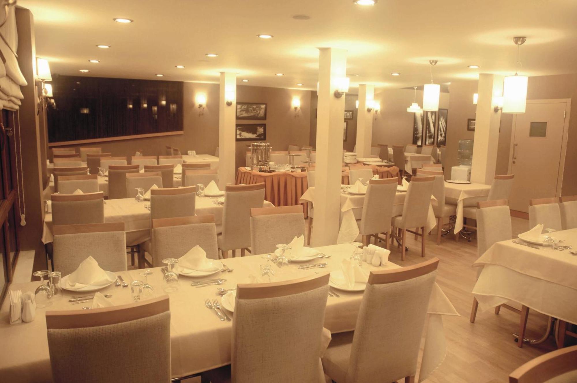 Hotel Abro Necatibey Ankara Étterem fotó
